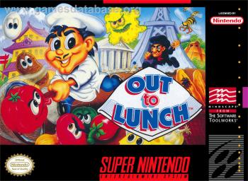 Cover Out to Lunch for Super Nintendo